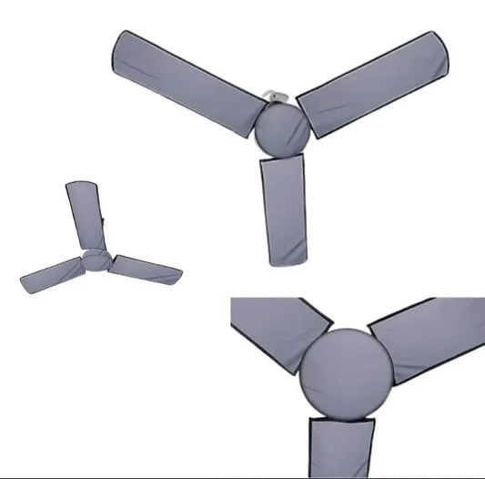 Waterproof & Dustproof Three Blades Ceiling Fan Covers