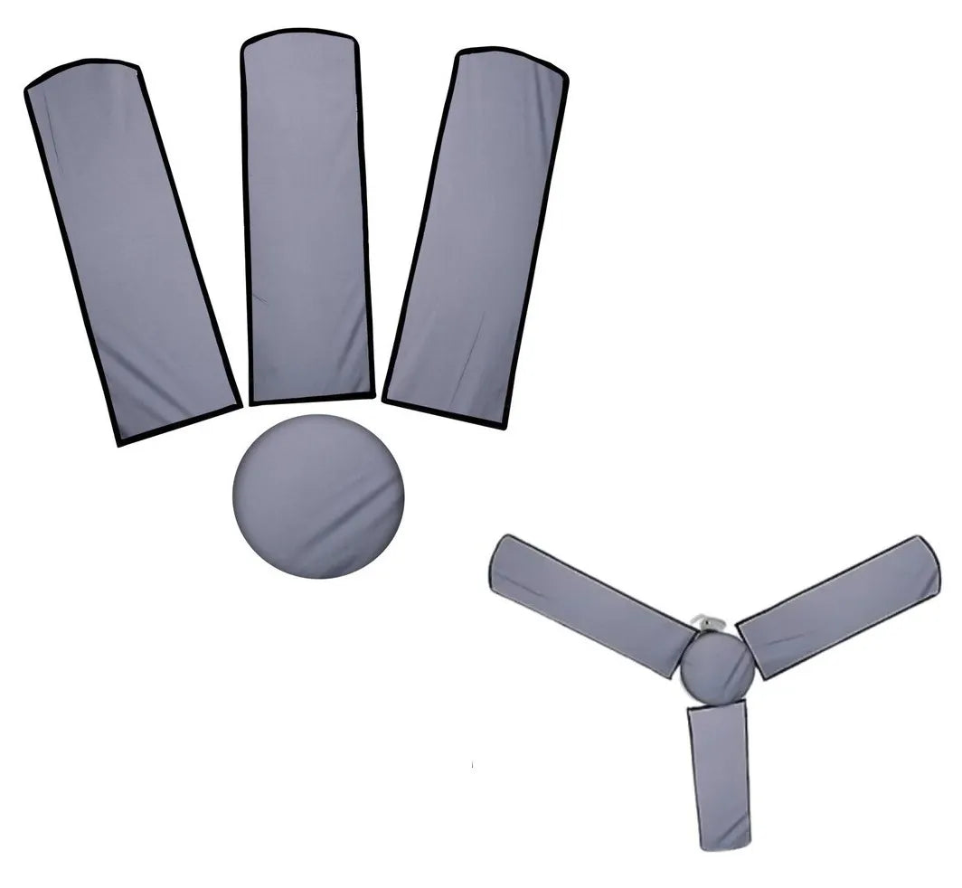 Waterproof & Dustproof Three Blades Ceiling Fan Covers